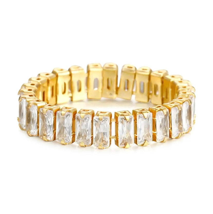 18K Gold Plated Steel Ring