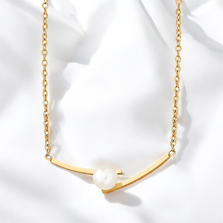 18K gold plated Stainless steel necklace