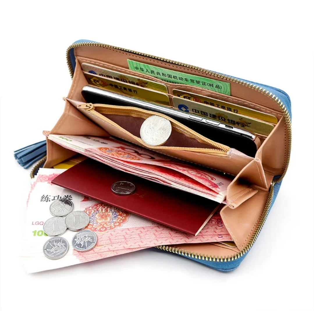 Card holder Long PU Leather Women's Wallet