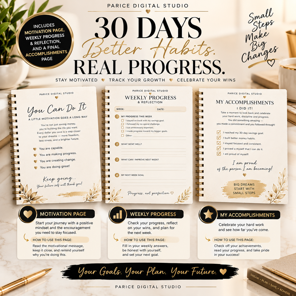 30-Day Savings Challenge | Money Saving Planner