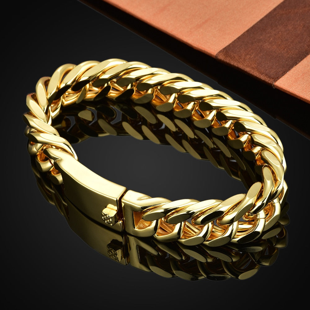Cuban Chain Men Stanless steel Bracelet