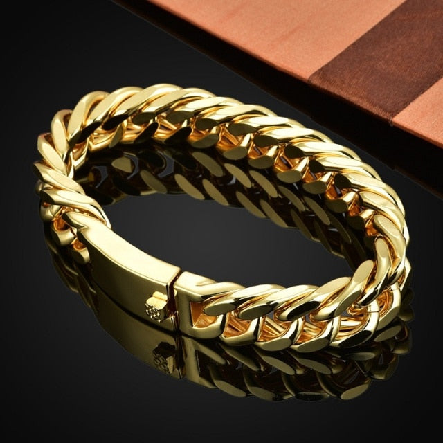 Cuban Chain Men Stanless steel Bracelet