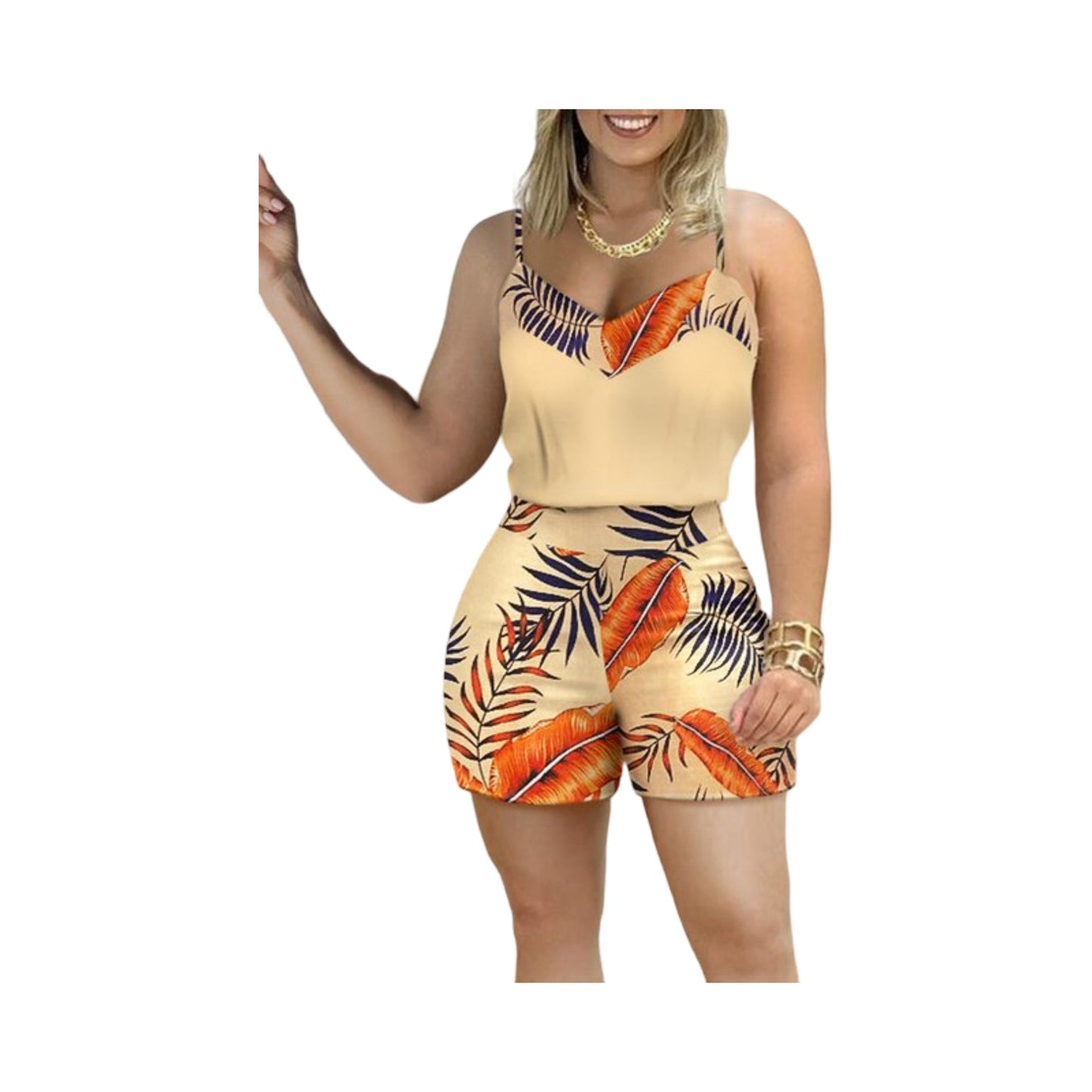 Two-piece Short Summer Women Suit