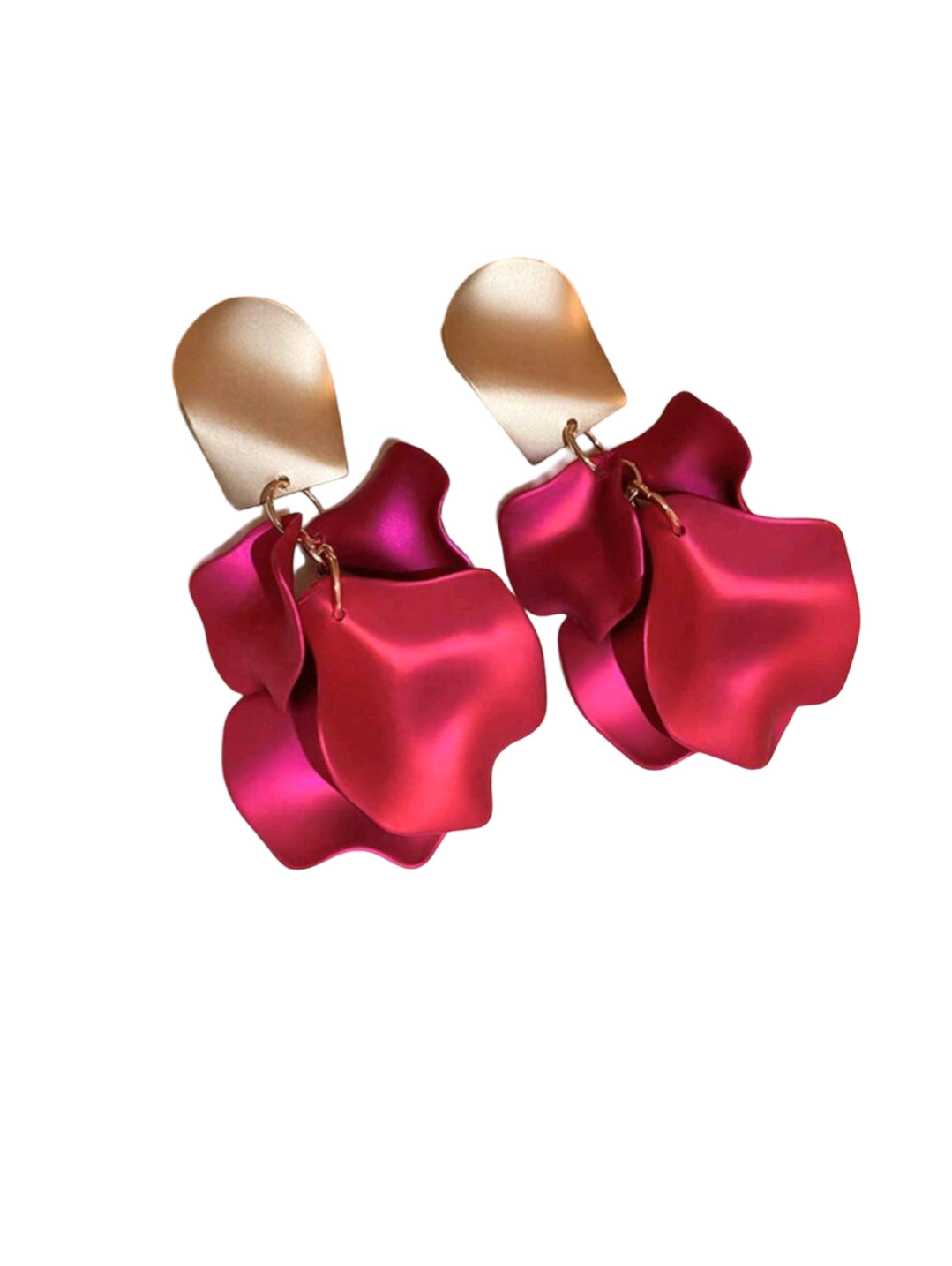 Rose Flower Earrings