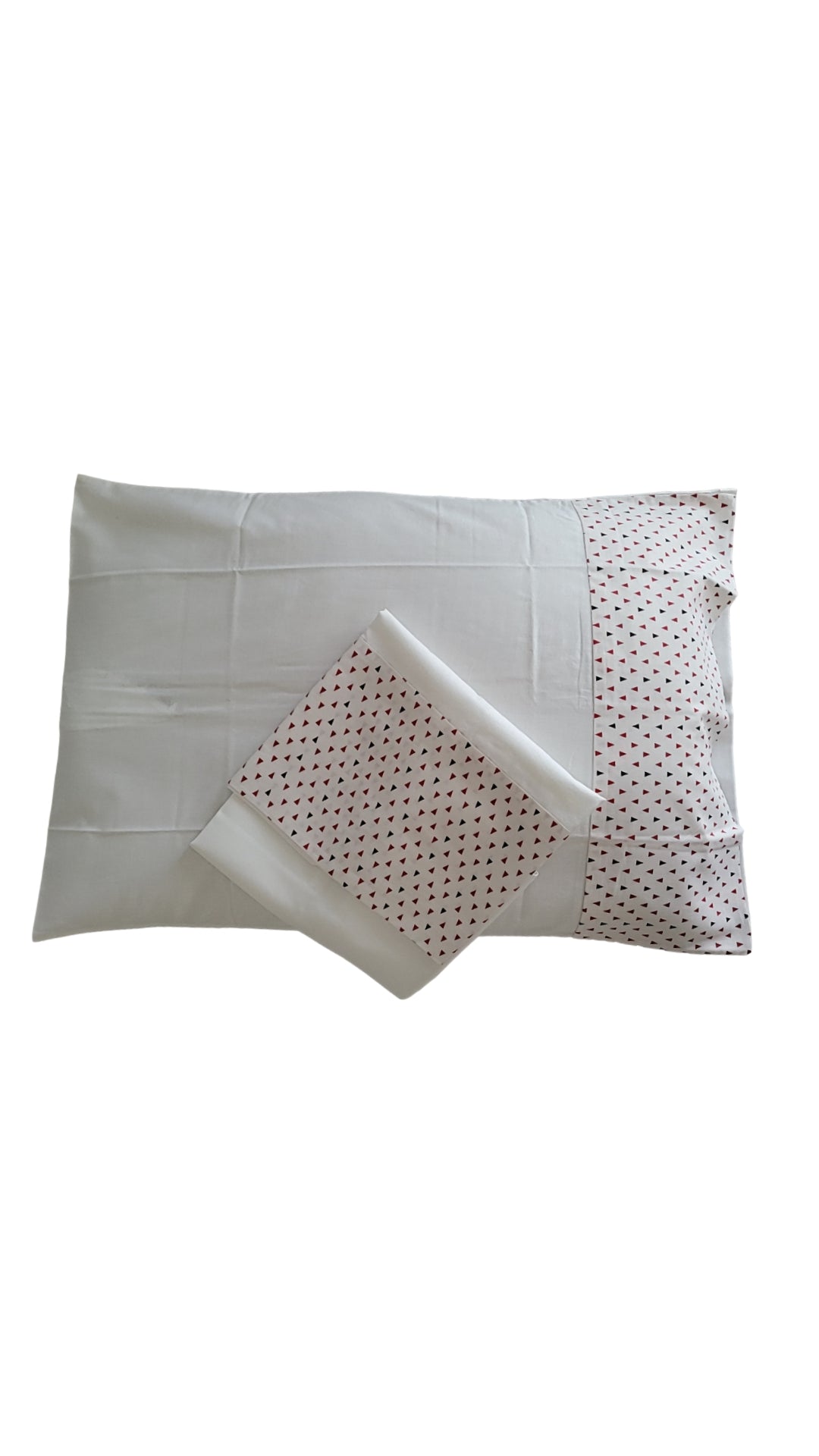 2 Pcs Regular sized pillowcase set