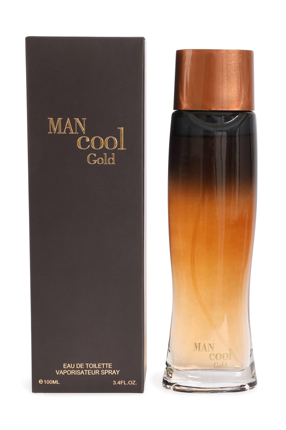 Man Cool Gold Spray Cologne For Men