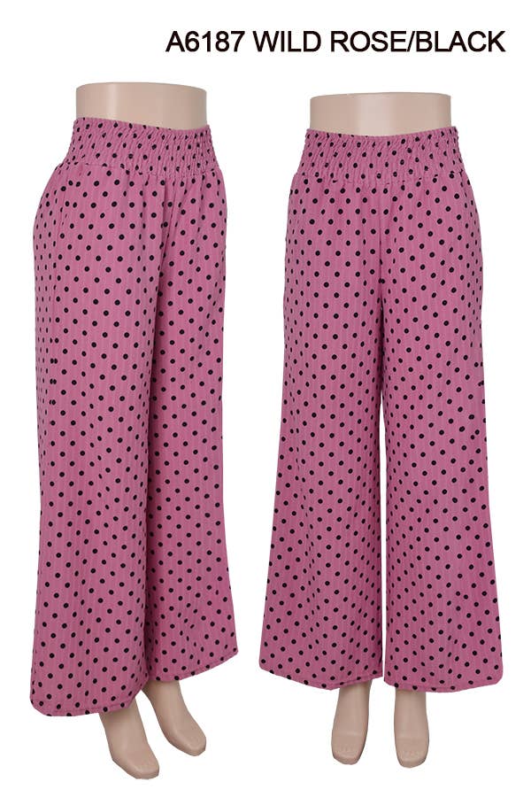 WIDE LEG AIR FLOW PANTS SPRING AND SUMMER