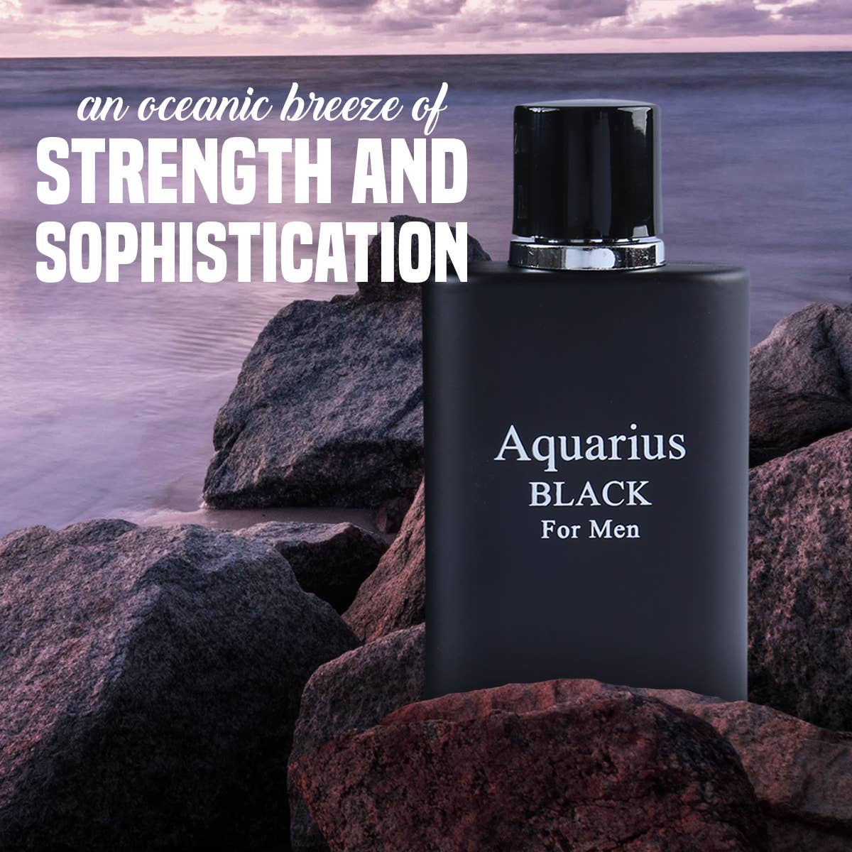 Aquarius Black Natural Spray Cologne For Men