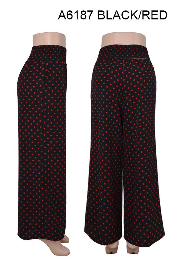 WIDE LEG AIR FLOW PANTS SPRING AND SUMMER