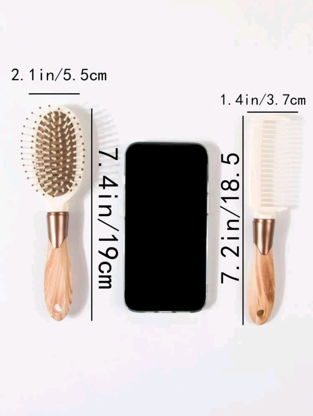 Hair Brush and Comb set