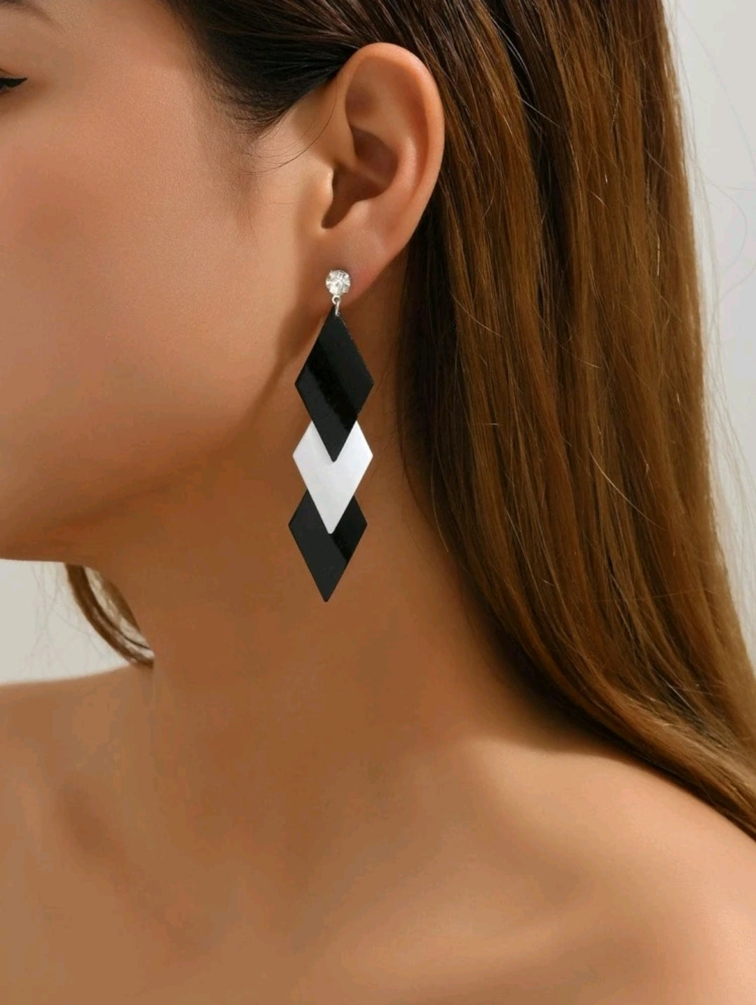 Geometric Drop Earrings