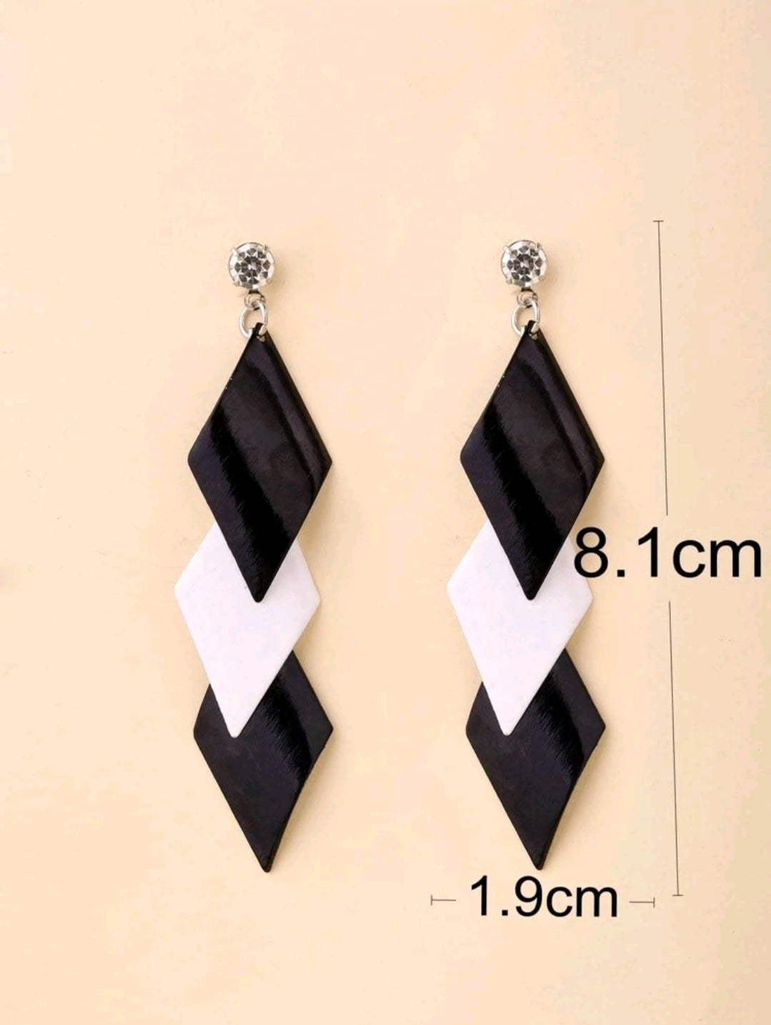 Geometric Drop Earrings