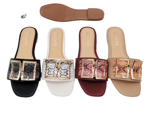 Buckle Luxury Fashionable Women's Sandals