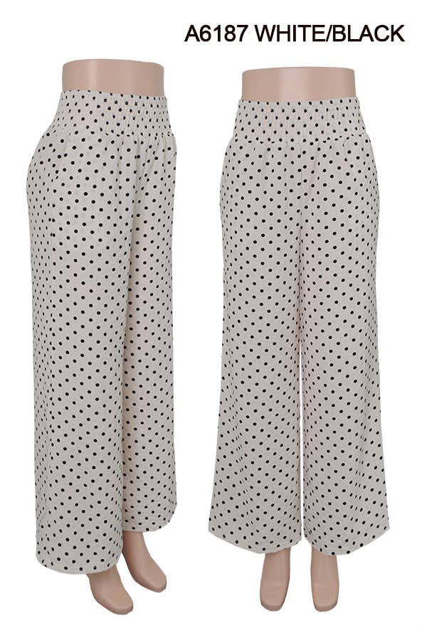 WIDE LEG AIR FLOW PANTS SPRING AND SUMMER