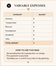 Paycheck Budget Planner | Money & Savings Guide