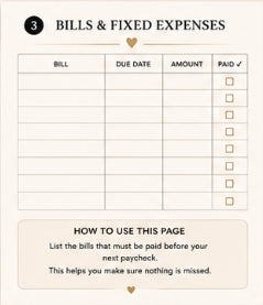 Paycheck Budget Planner | Money & Savings Guide
