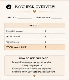 Paycheck Budget Planner | Money & Savings Guide