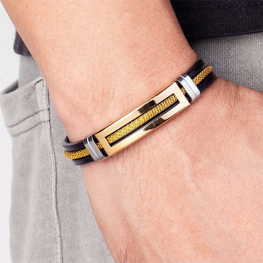 Gold Stainless Steel Bracelets