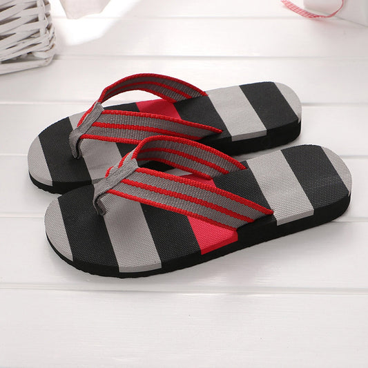 Men Summer Shoes Mixed Colors Sandals Indoor Or Outdoor Flip Flops