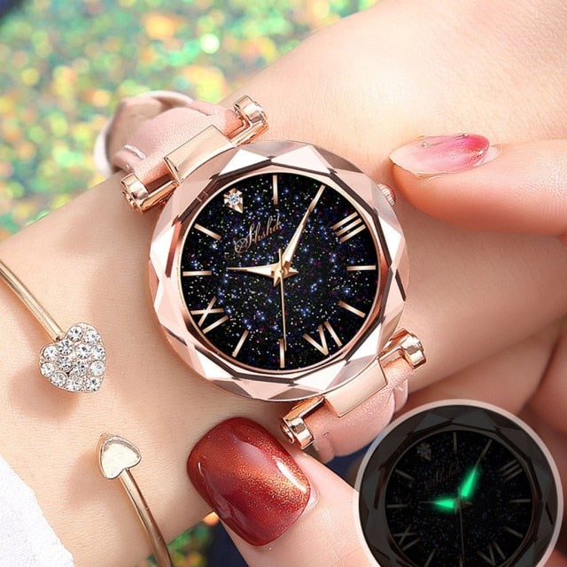 Fashion Stars Women Watch Luminous Charming